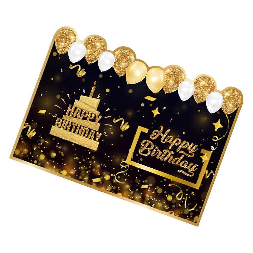 Signature Book Birthday Guest Book Card for Guests Multi Color Card Paper for Guest Sign-in 1Pcs