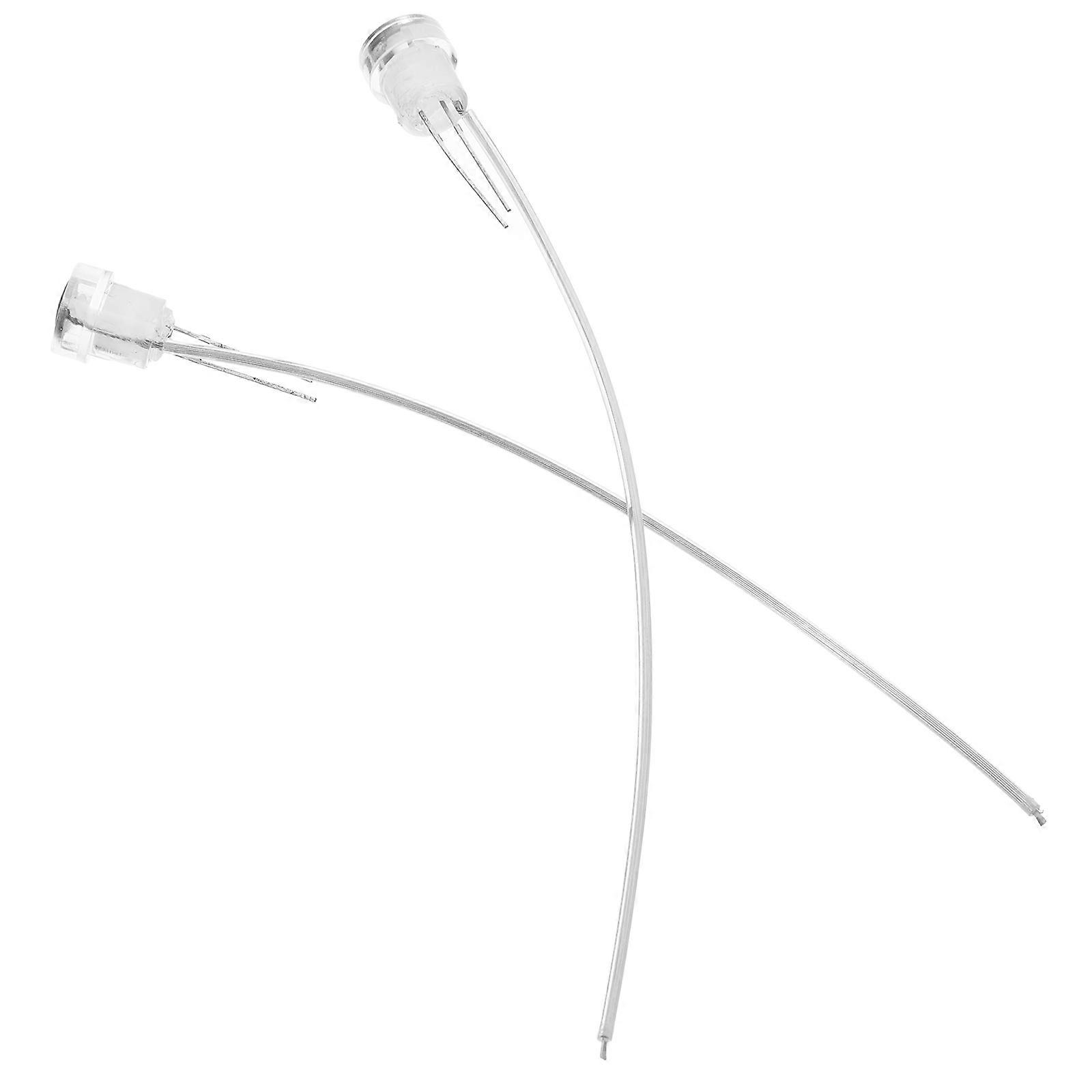 Touch Lamp Dimmer Switch Embedded Design Sleek Minimalist Table Lamps 12X1.2X1.2CM Copper 2Pcs