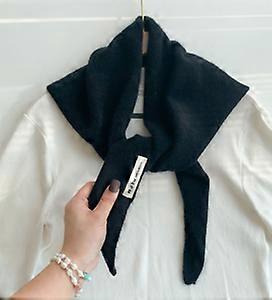 100% Cashmere Triangular Scarf 110 * 38Cm Knitted Warm Versatile Scarf