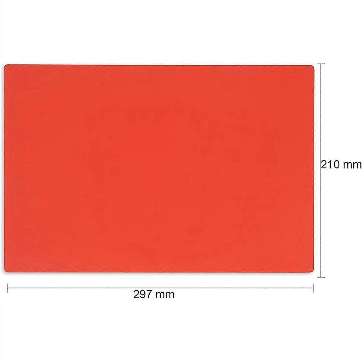 Stamp Sheet for Lasers Engraving Machine with A4 Size (Orange-Red)