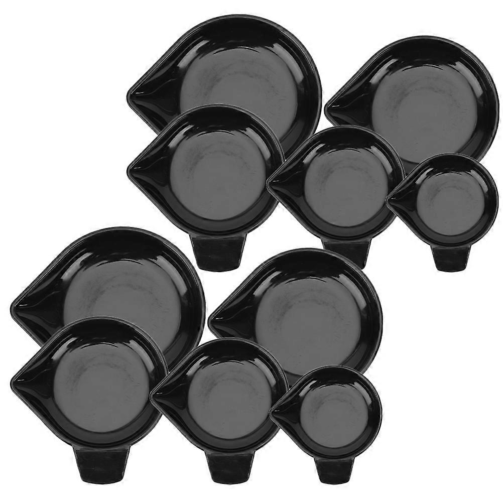 Narrow Spout Plastic Scale Pan for Accurate Weighing 40Pcs