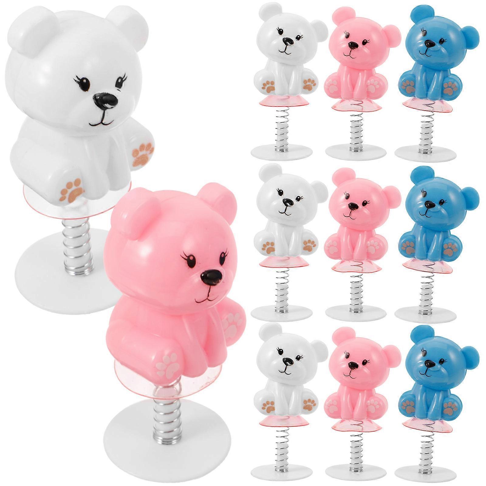 Assorted Color Jumping Spring Toys for Kids Desktop Animals 20Pcs Set