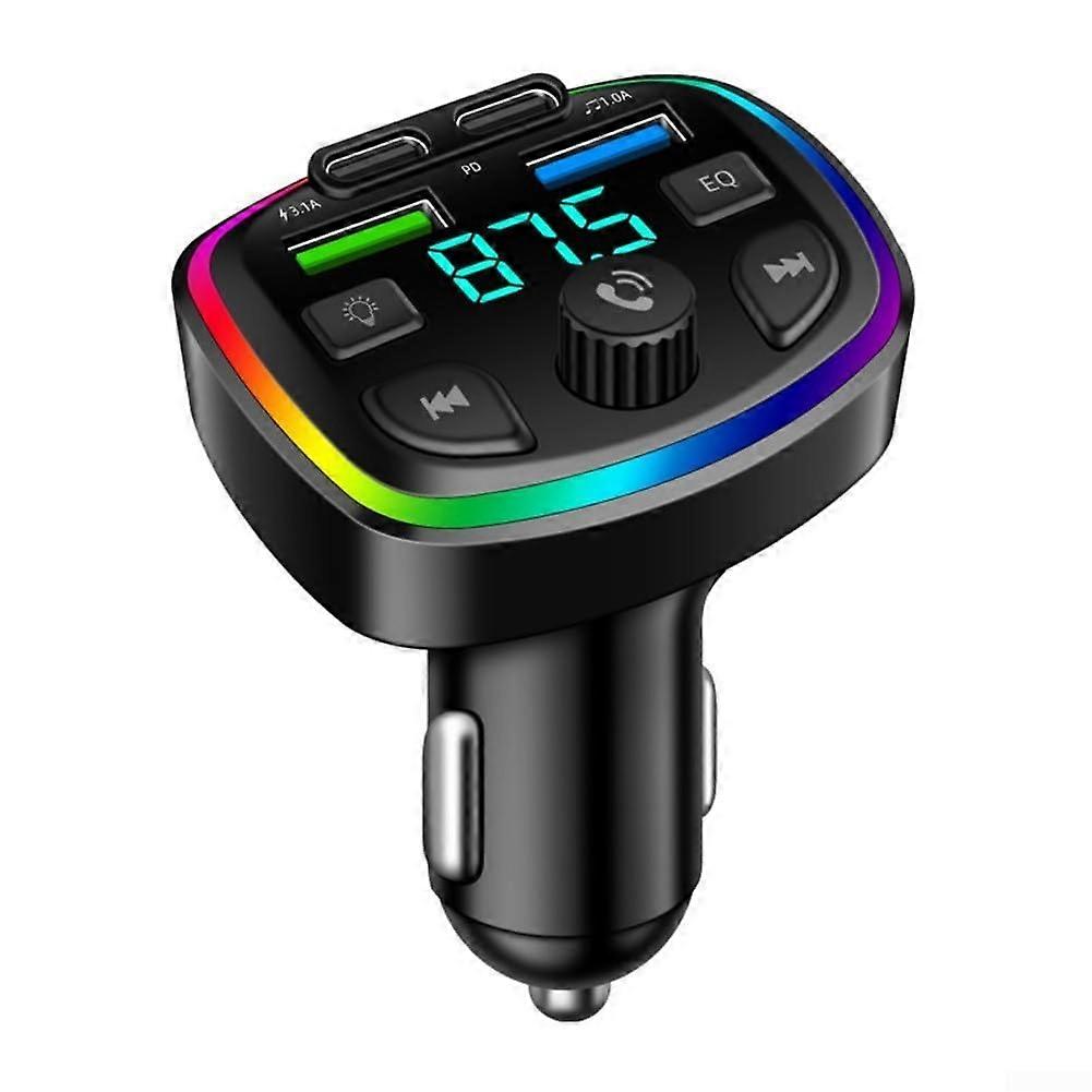 Universality Car Charger 1224V 3 1A FM Transmitter 1224V USB Output For MultiDevice Use
