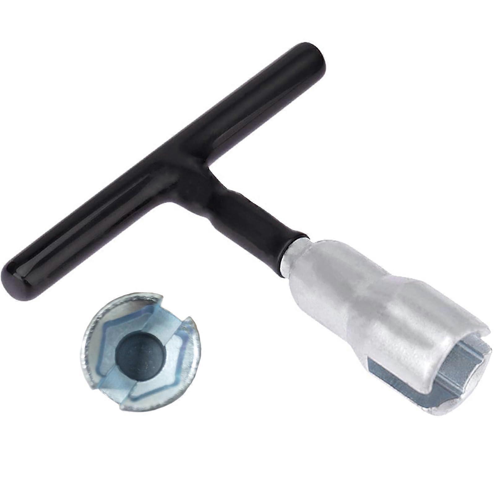 Wing Nut Tool with Ergonomic THandle Grip for Fast Tightening of Eye Screws and Screw Hooks