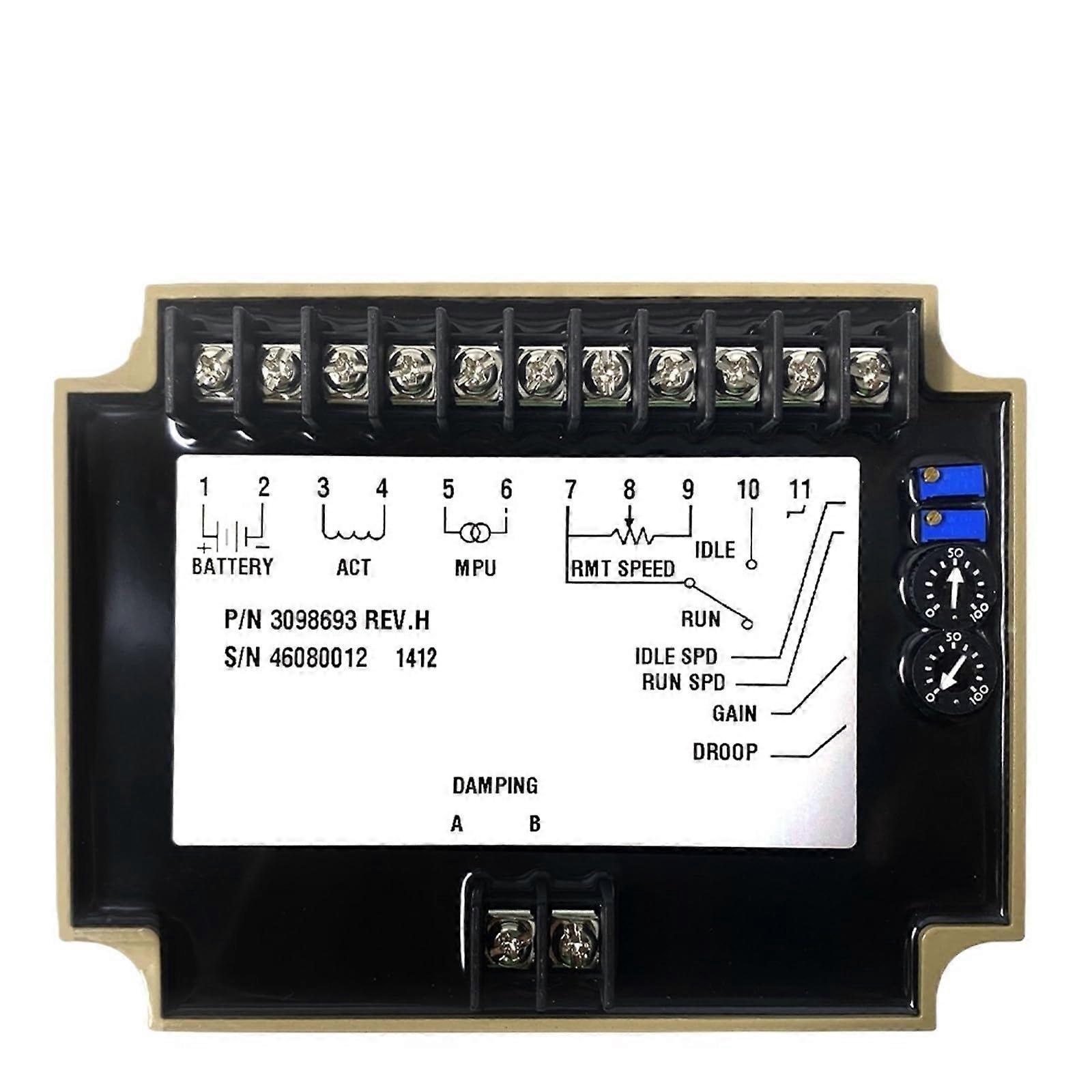 3098693 Generator Speed Controller Module for Diesel Generator Governor with Precise Speed Control