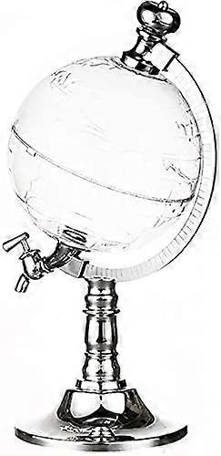 Beer Tower Dispenser with GlobeShaped Display and Large Capacity for Parties and Home Bar