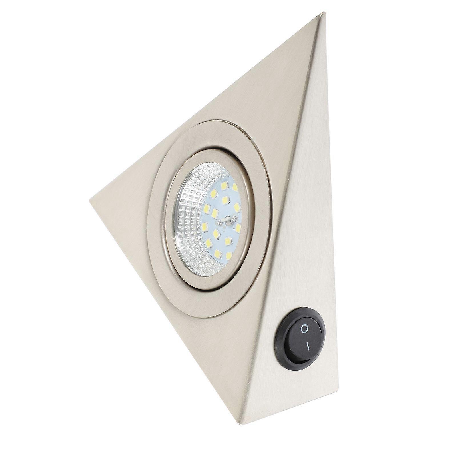 Cupboard Lamp LED Under Cabinet Lights Triangle Mini Shelf for 5Pcs Use