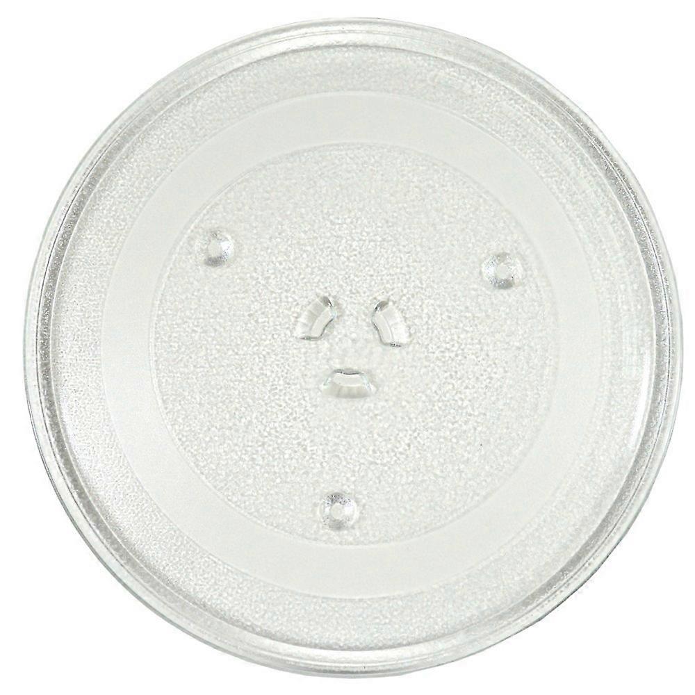 Microwave Turntable Plate 12.5 Inch Replacement Glass Tray with Even Heat Distribution for Sharp