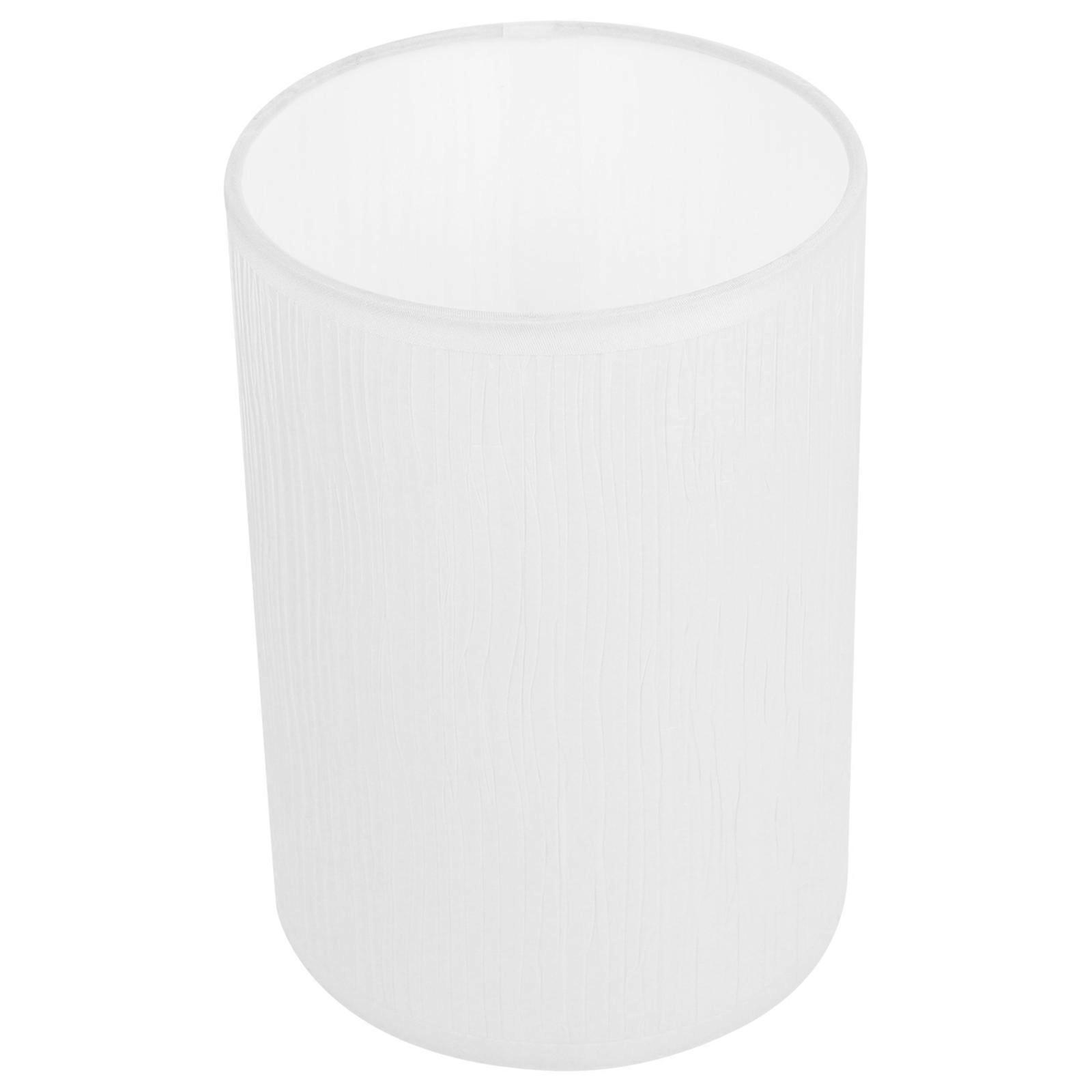 Solid-Color Cylindrical Lampshade White for Hanging Lamp Replacement