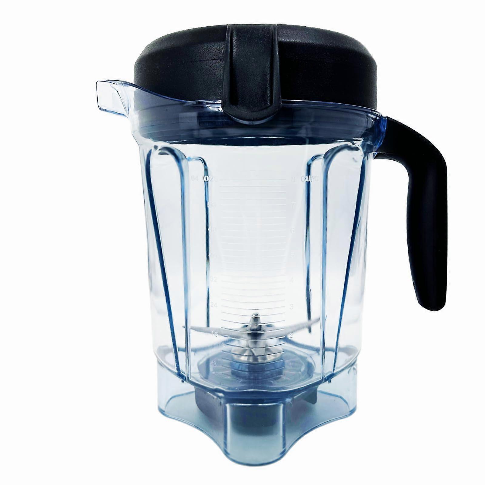 64 oz Low Profile Replacement Blender Pitcher Container Compatible with Vitamix G, C and Explorian Series