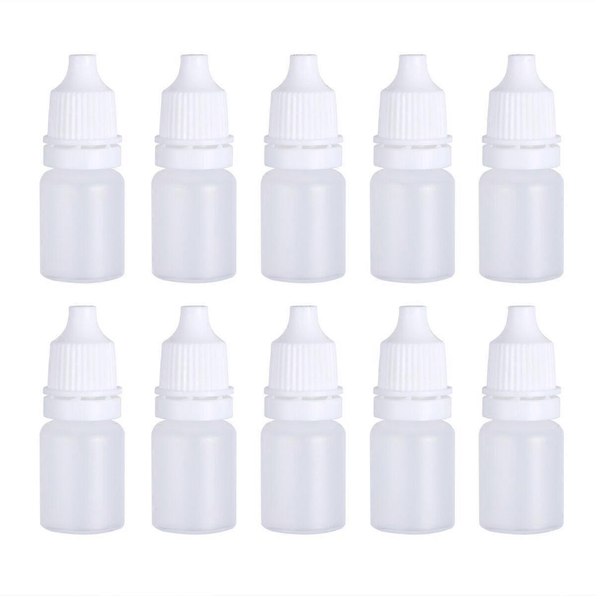 30Pcs 5ml Empty Plastic Squeezable Dropper Bottles Eye Liquid Dropper Dropping Bottles 25-26