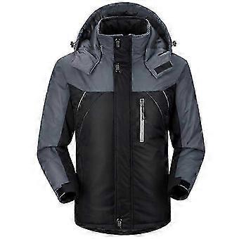 2025 Men Jacket Winter Warm Hooded Coat Windbreaker Outerwear