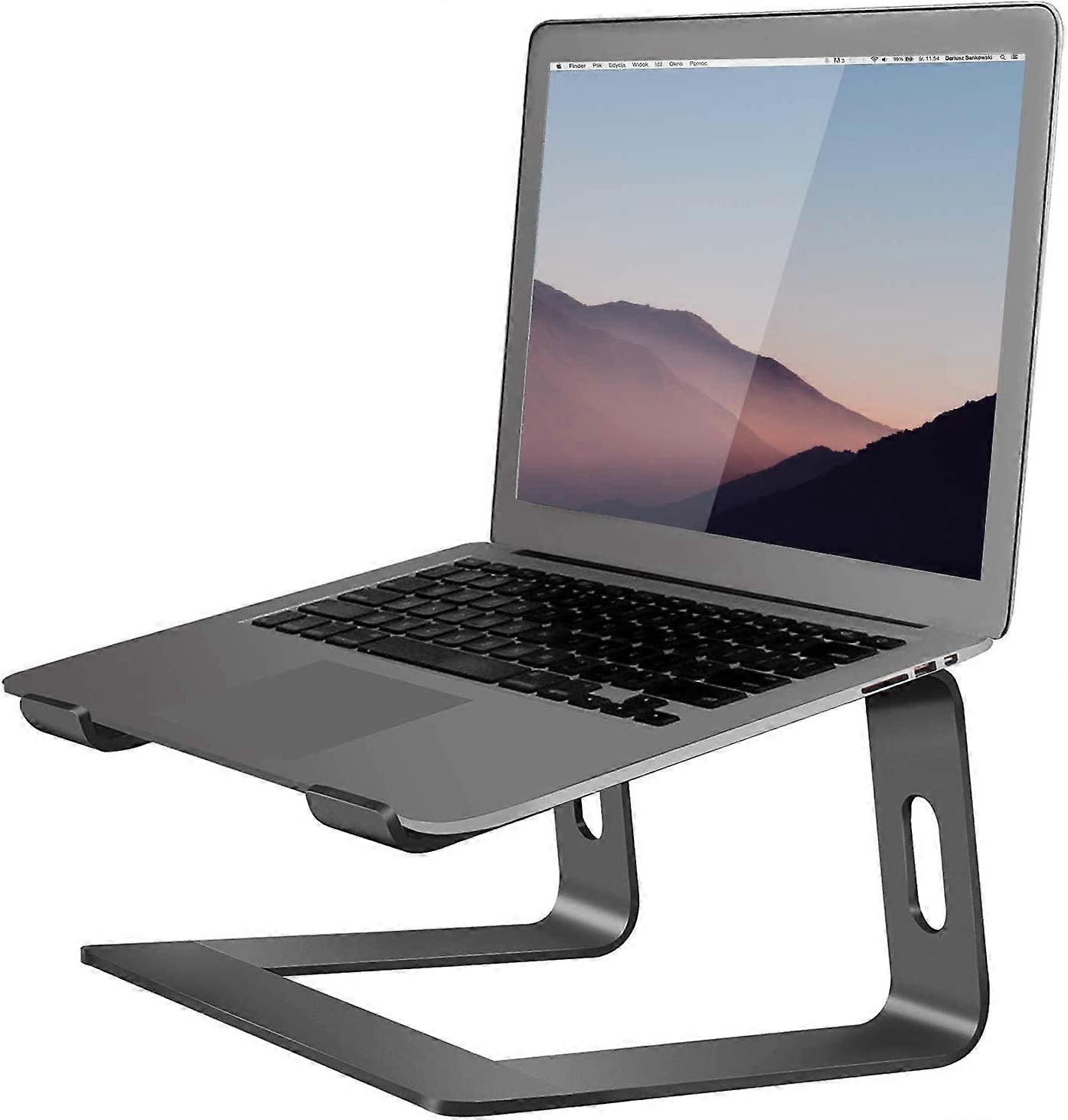 Laptop Stand for Desk, Aluminum Laptop Riser, Portable Computer Stand for Notebook Computer, Detachable Ergonomic Elevator Holder