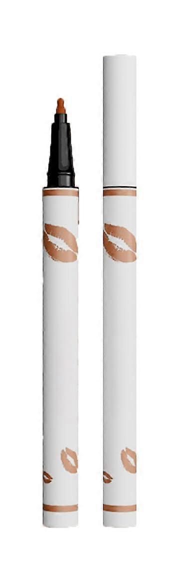 Liquid Lip Liner Waterproof Matte Lip Stain with Precise Chisel Tip Long Lasting Moisturizing Finish 05#