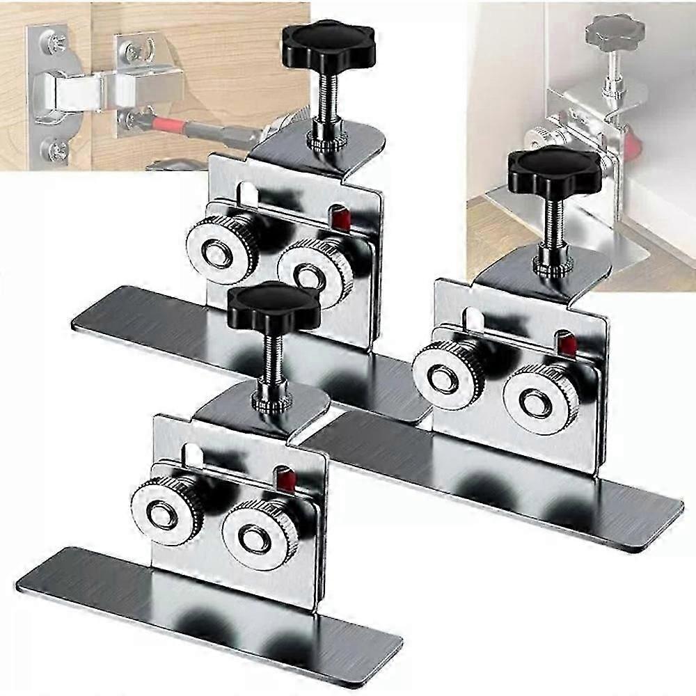 Quick-Install Cabinet Door Installation Tool, Adjustable Positioner