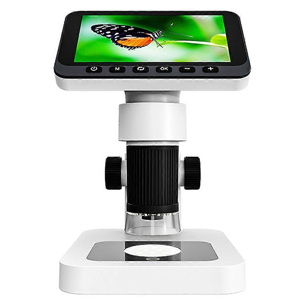 Children'S Electron Microscope High Definition Microscope with Screen Magnifying Glass for Junior High School Students