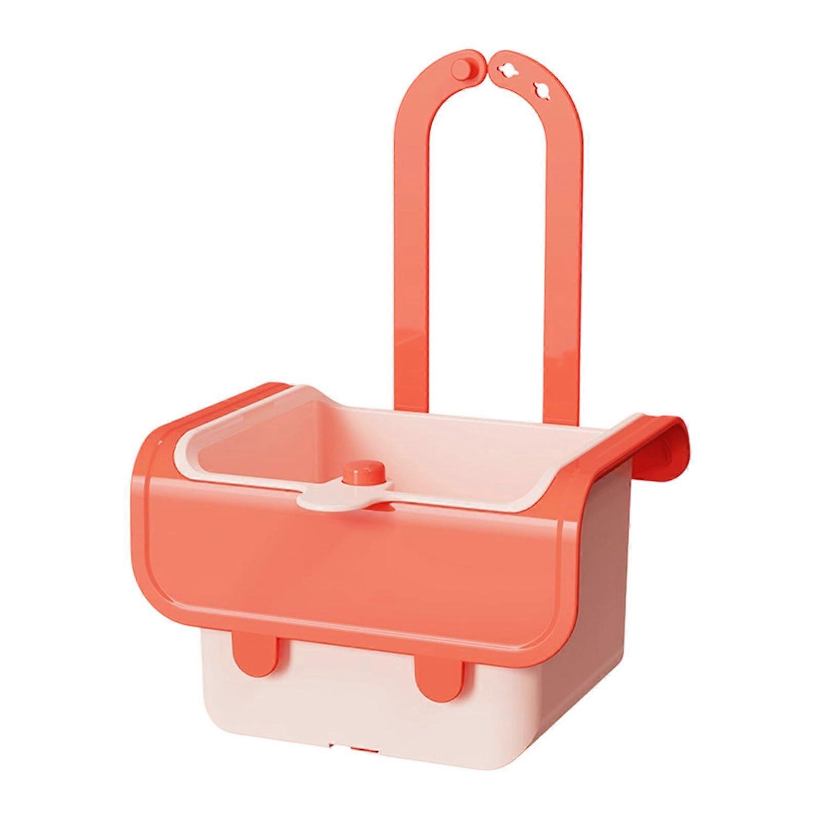 Kitchen Sink Strainer Faucet Mounted with Touch Activated Auto Dump Space Saving Basket for Apartments