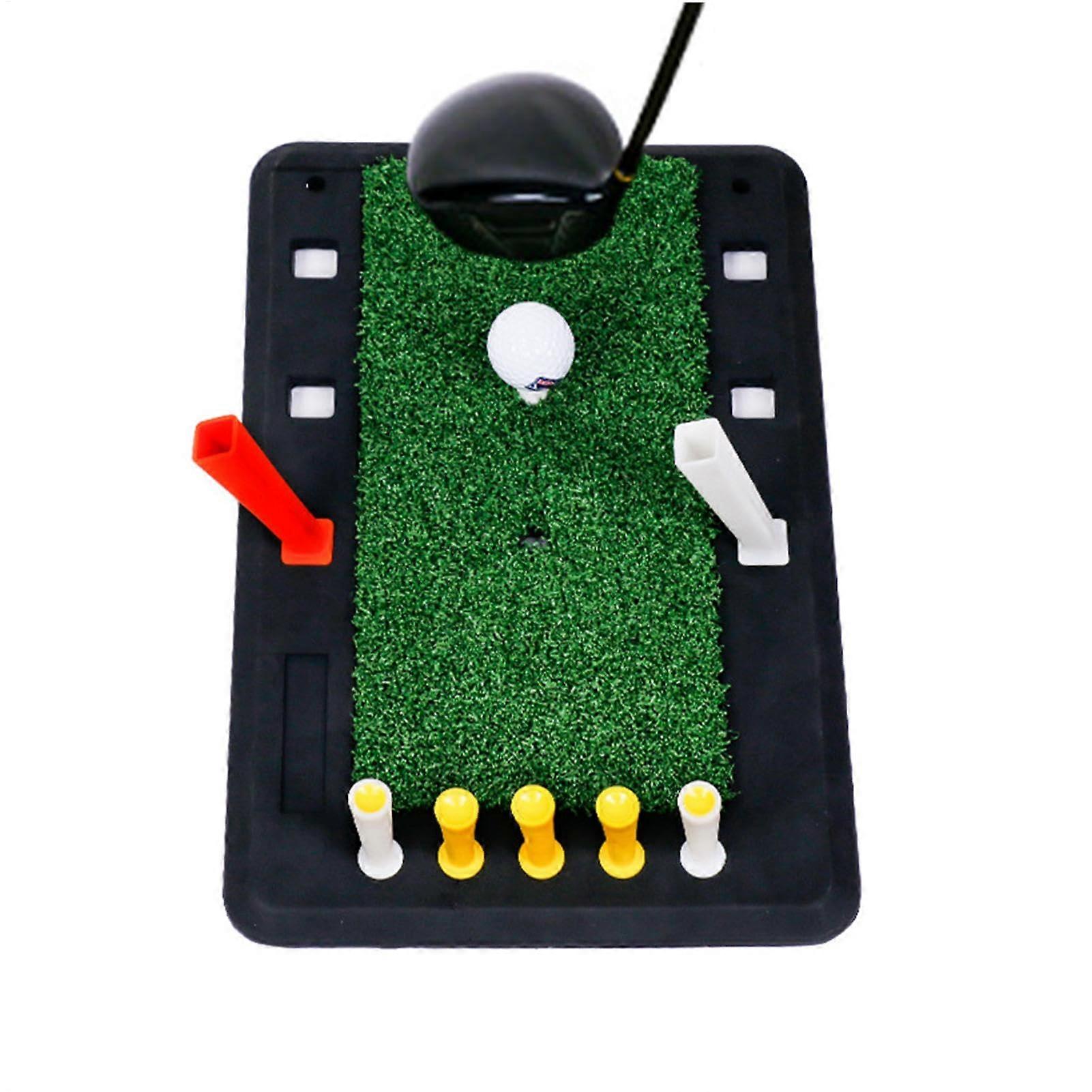 Golf Hitting Mat with Durable Turf Surface, AntiSkid Rubber Base, Indoor Outdoor Golf Practice Mat