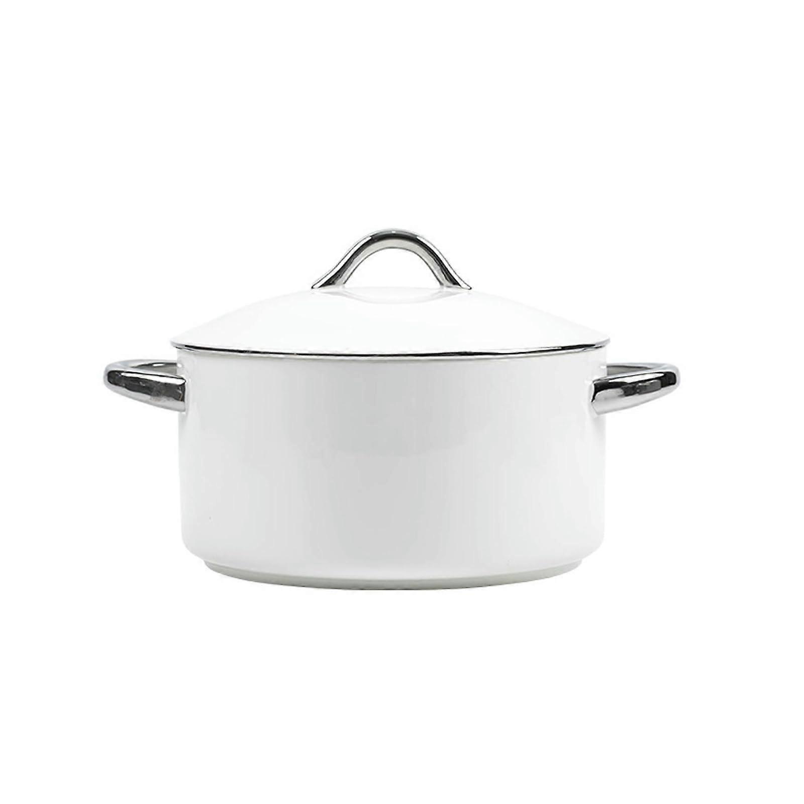 Ceramic Soup Pot Gradient Green Microwave and Dishwasher Safe Scratch Resistant Cookware for Kitchen