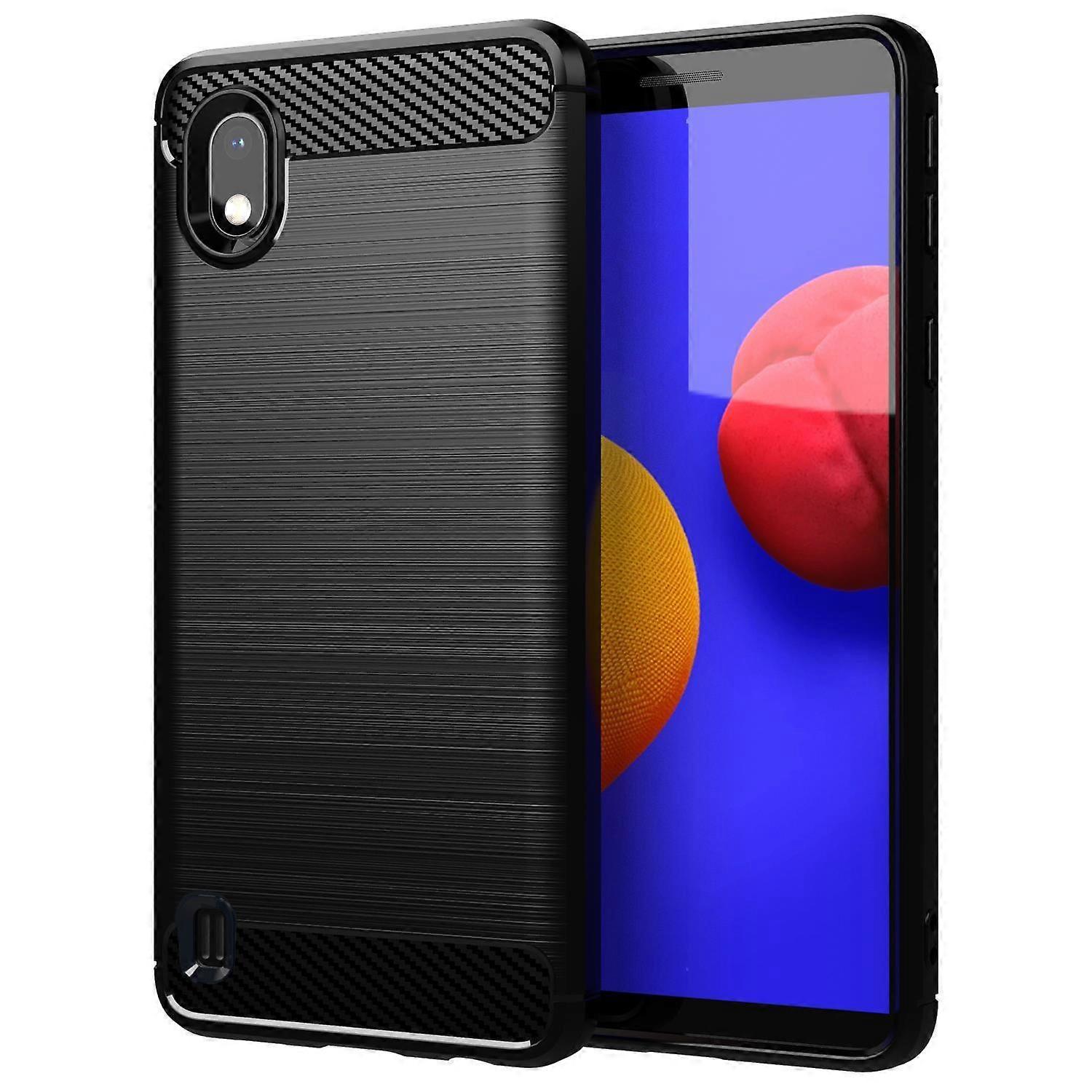 TPU Protective Case Samsung Galaxy A10 / M10 Case - Carbon Optic