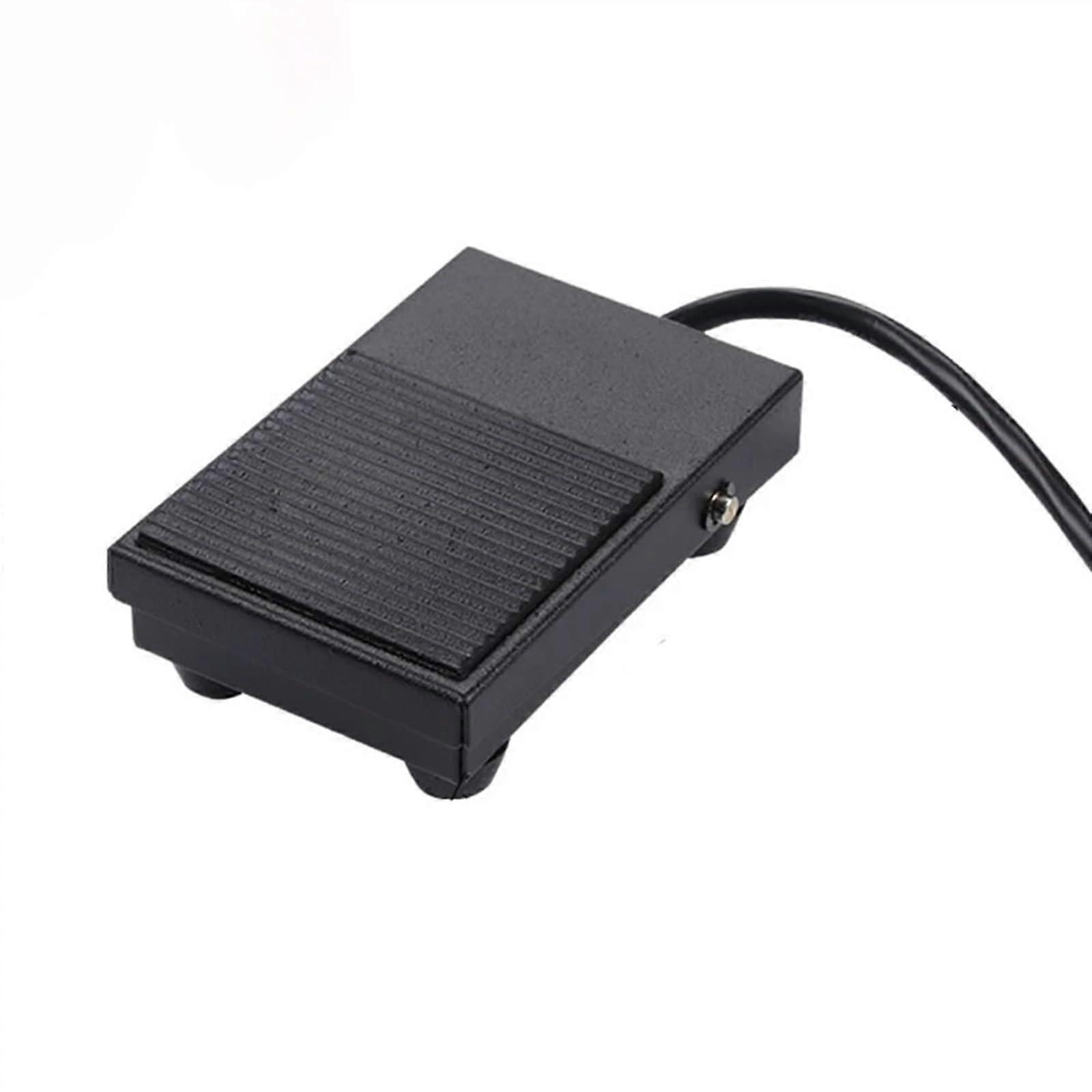 Waterproof IP62 Foot Switch Pedal with Cable, Self Reset, 10A 250V Industrial TFS1 Controller