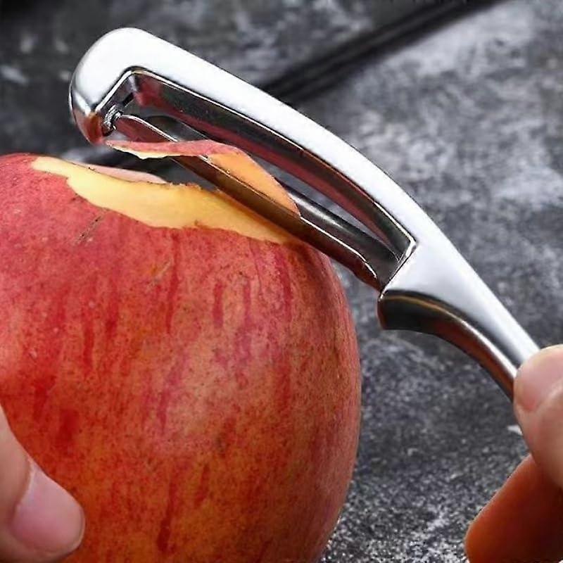 Stainless Steel Peeler with Sharp Movable Blade, Corrosion Resistant Kitchen Vegetable Peeler