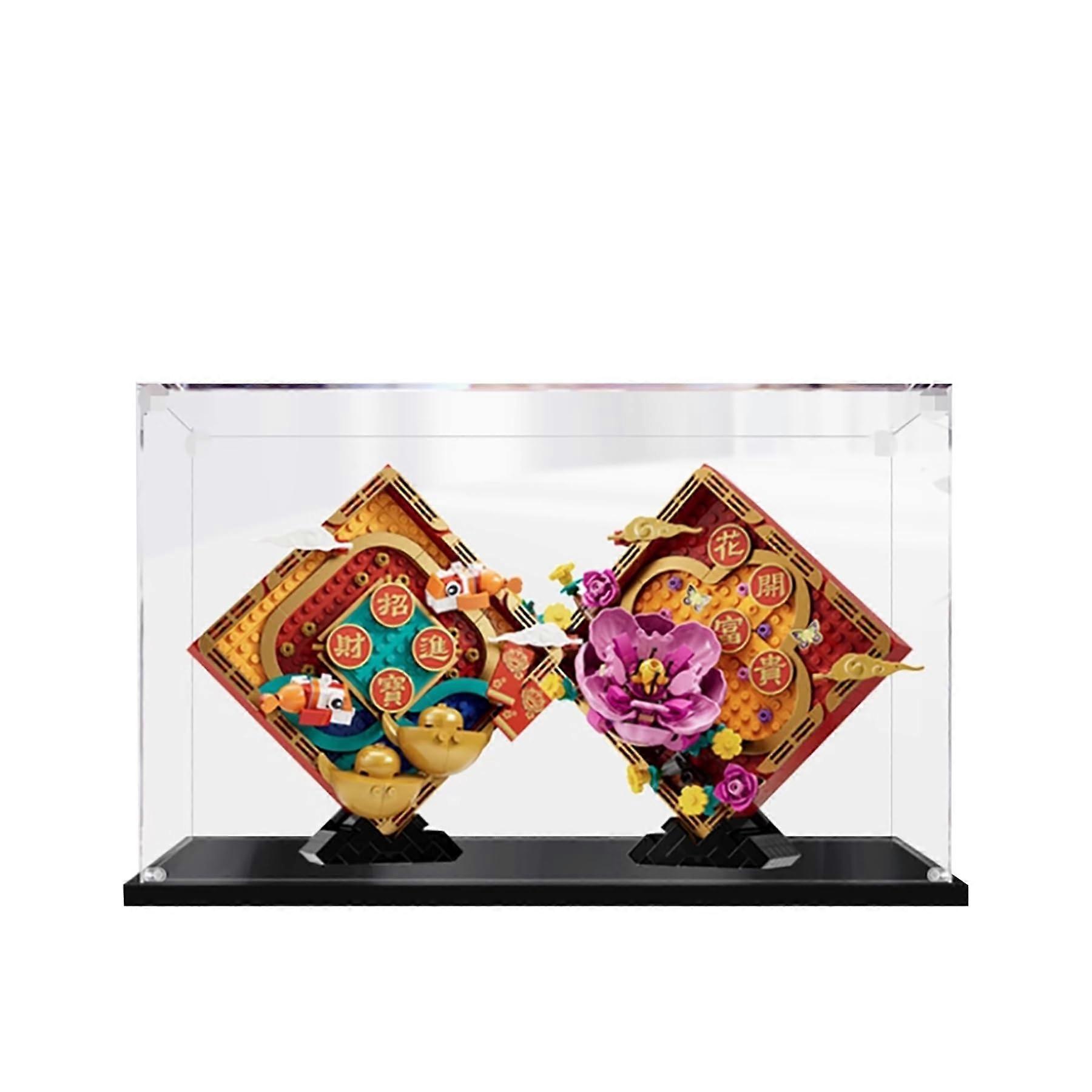 Display Case for  80110 Building Set, Acrylic Dustproof Showcase with Custom Fit Design