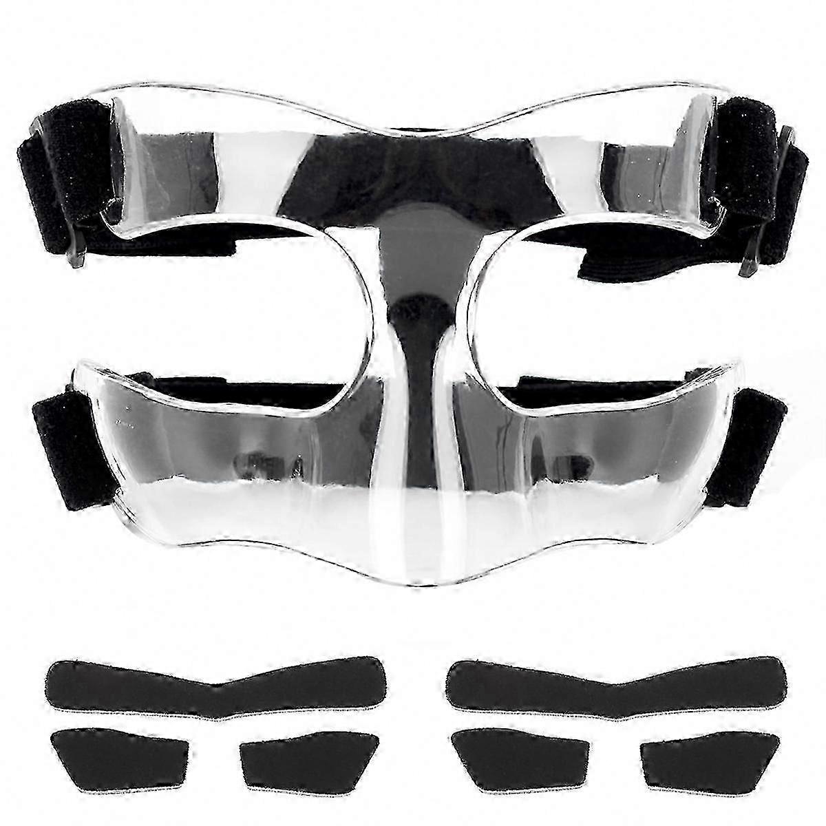 Adjustable Sports Face Mask with Nose Protector for Training and Support