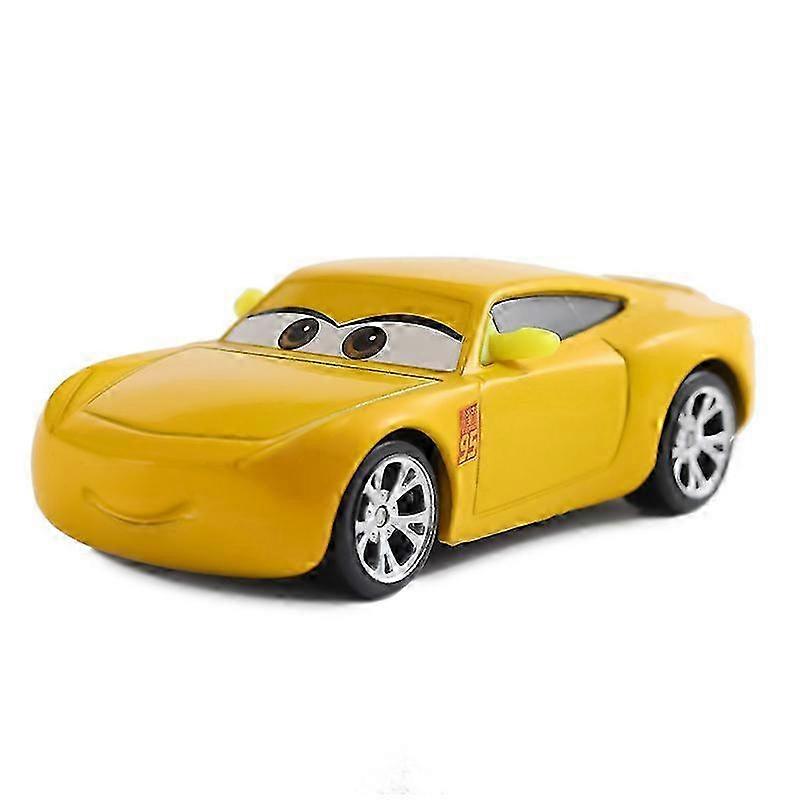 Disney Cars Pixar Cars 95-3rd Generation Blue Metal Diecast Toy Car 1:55 Lightning McQueen Kids Toys Boy Christmas Gifts