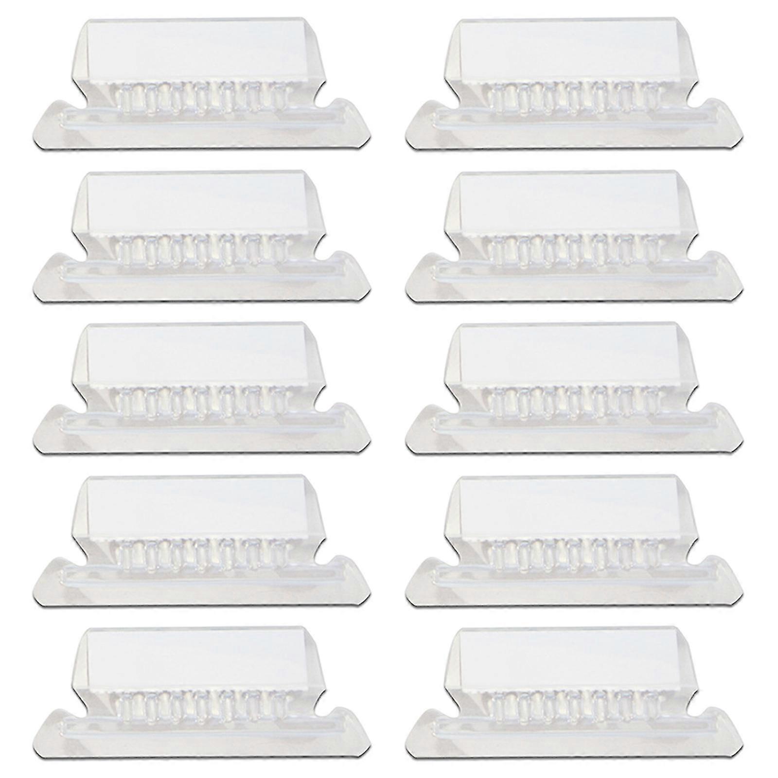 Hanging Folder Tabs and Inserts for File Folder Organize and Identification Hanging Files 2 Inch Plastic Folder Label  transparent