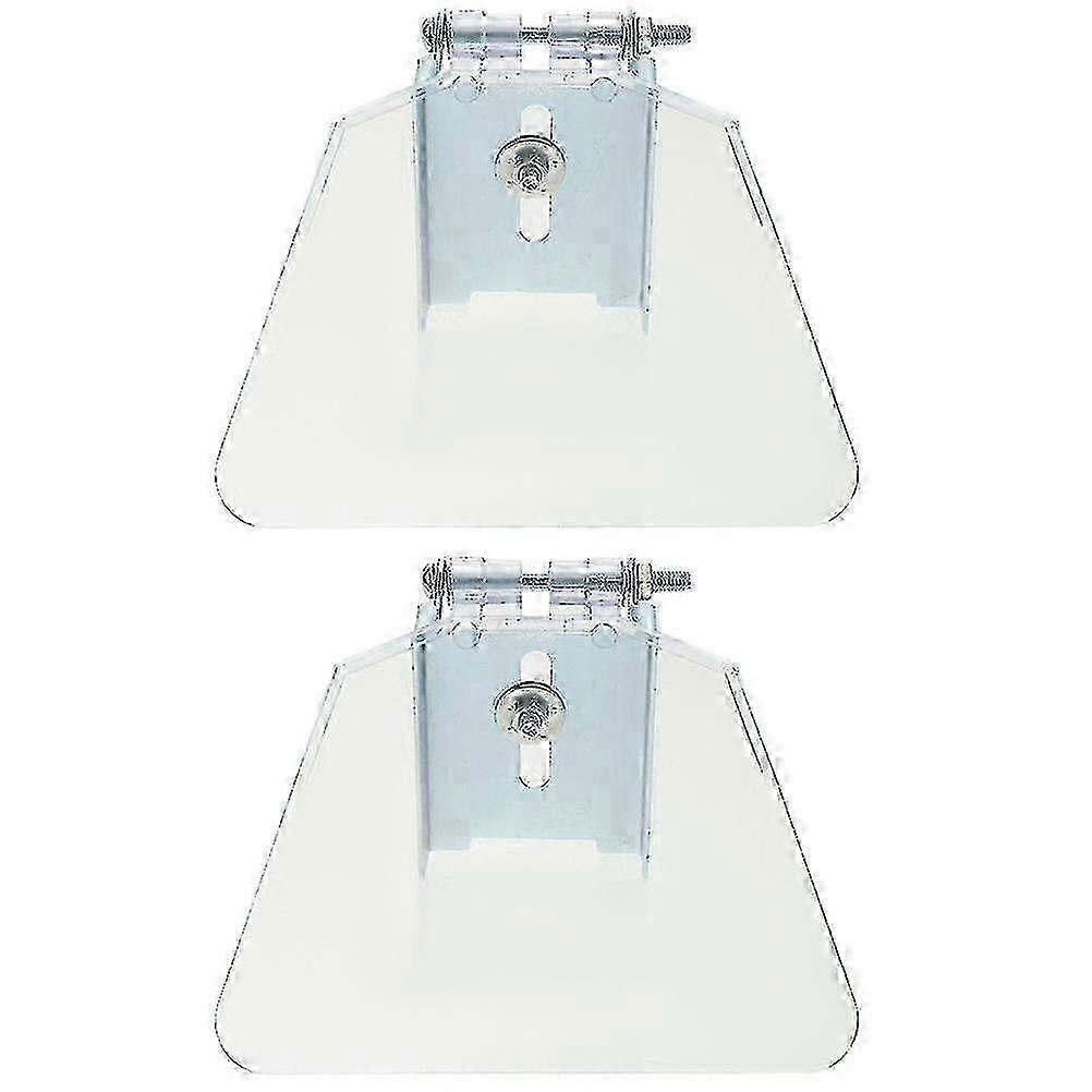 2pcs Bench Grinder Guard Replacement Bench Grinder Eye Shield Grinder Attachments Screws Included