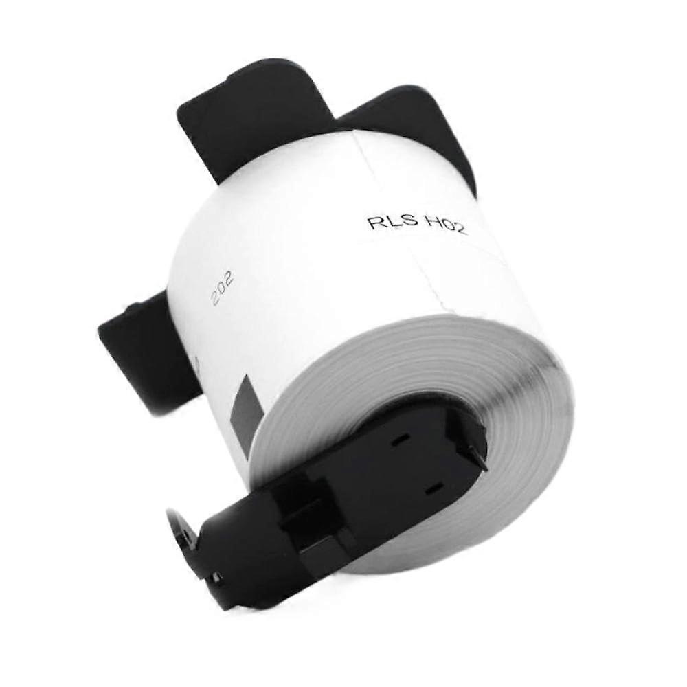 Thermal Label Roll DK11202 Compatible 62x100mm 300pcs for Brother QL Printer, 6 Rolls