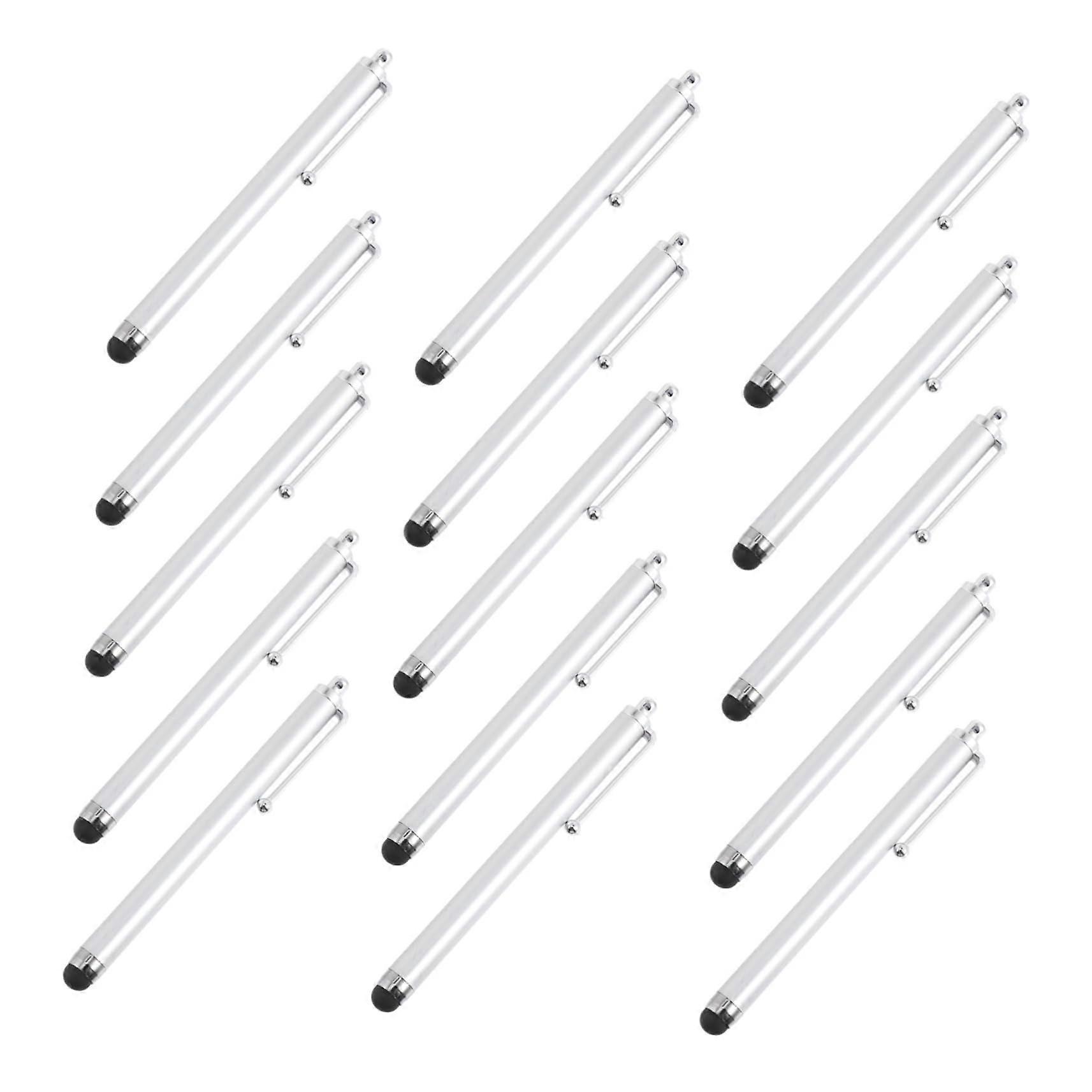 20pcs Capacitive Stylus Pen with Replaceable Soft Rubber Tips for  Sensitivity Drawing and Writing