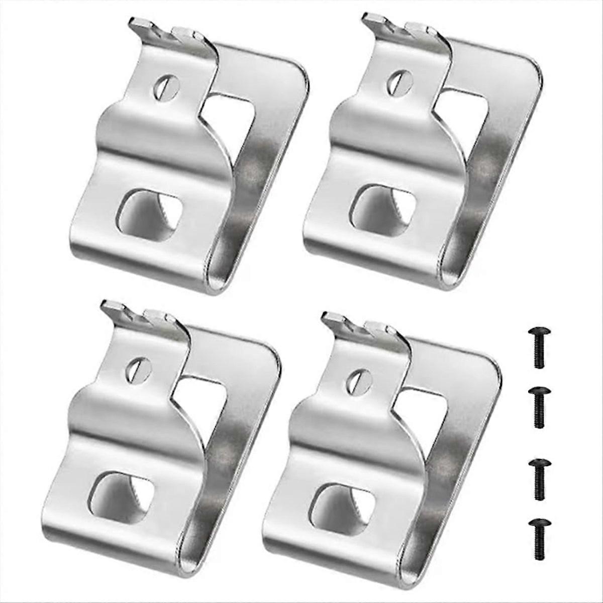 Belt Clips, 4Pcs Drill Tool Clips Hook Kit with Screws