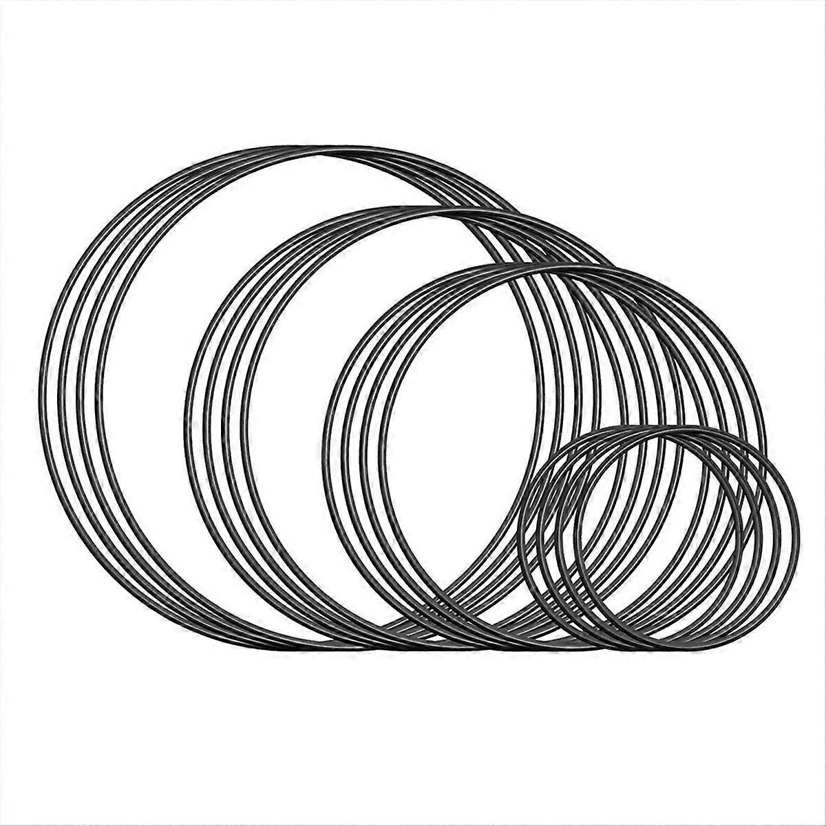 16 Pcs Metal Hoops for Crafts