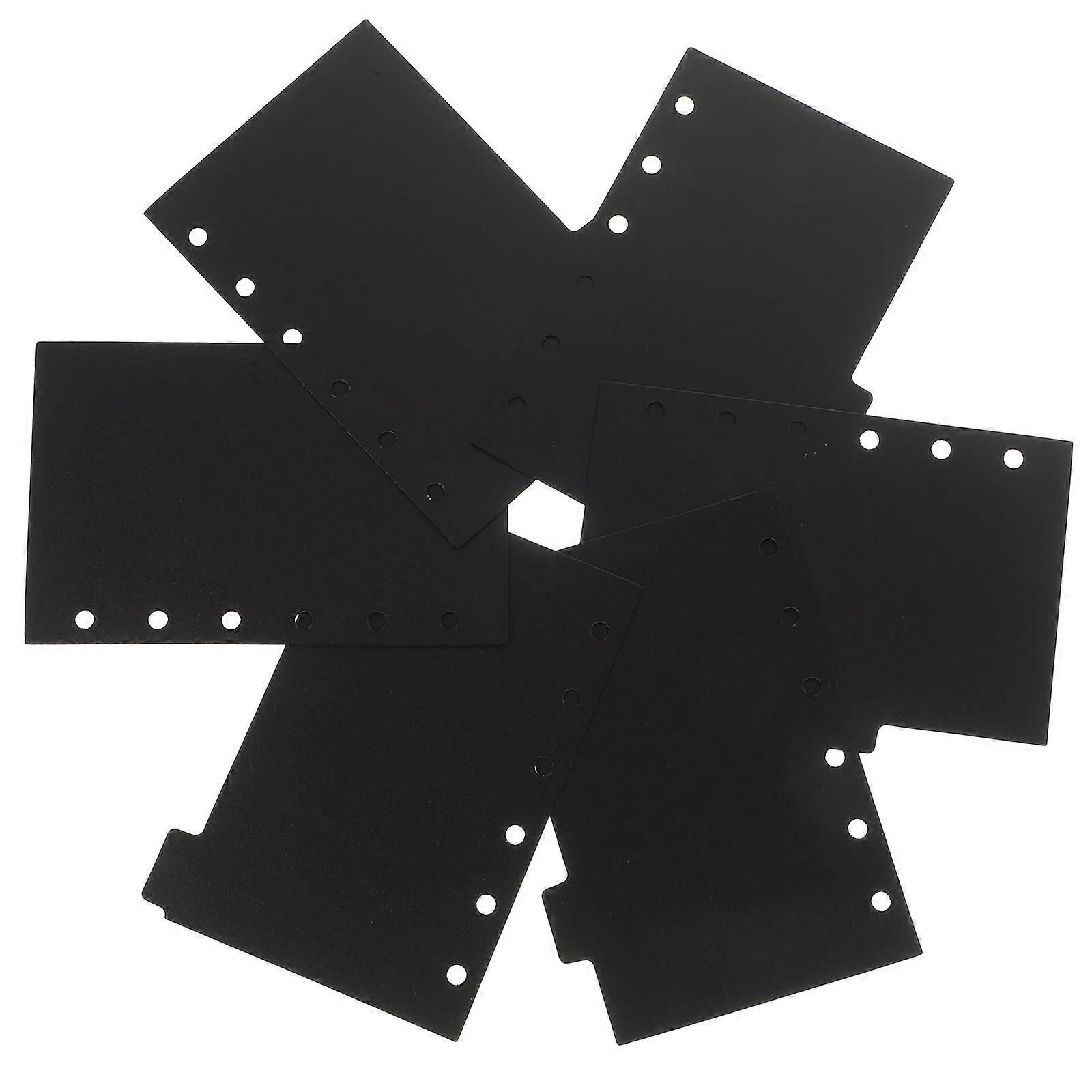 Binder Dividers Binder Notebook Indexing Page Divider for Notebook 6 Sheets