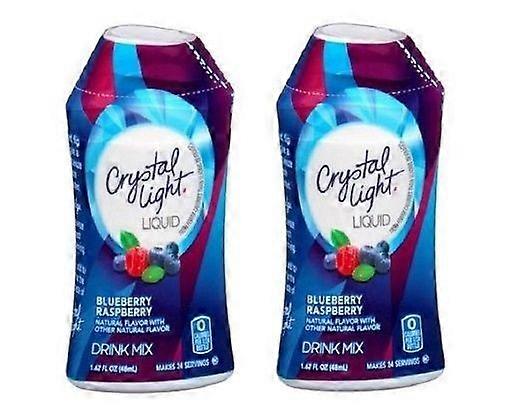 Crystal Light Blueberry Raspberry Liquid Drink Mix 2 Bottle Pack