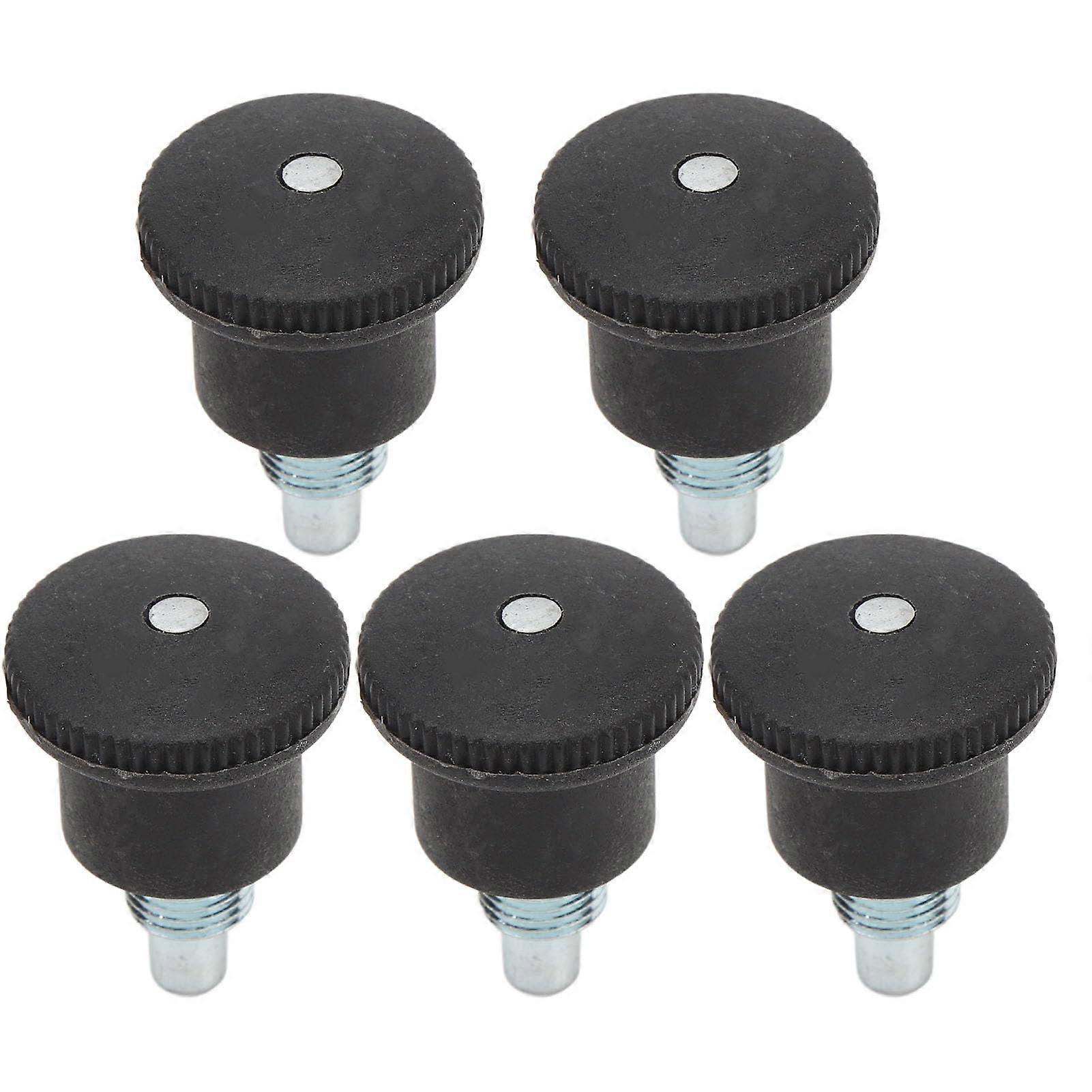 5PCS M10 Pull Pin Knobs Quick Release Locking Pin for Fitness Equipment with Spring Handle for Dynamic Bikes