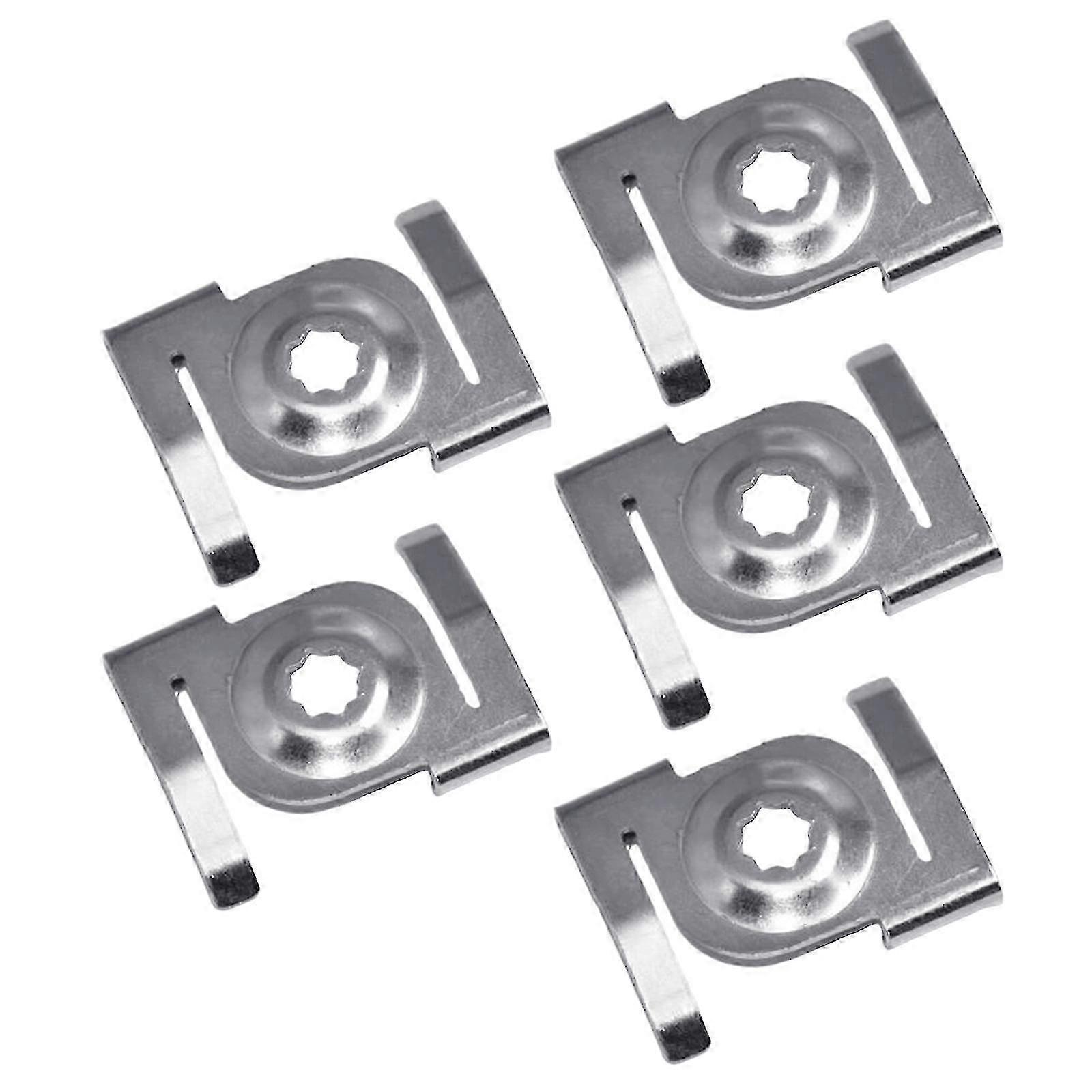 5Pcs Stainless Steel T-Bar Ceiling Clips compatible Modular Light Fixture Mounting