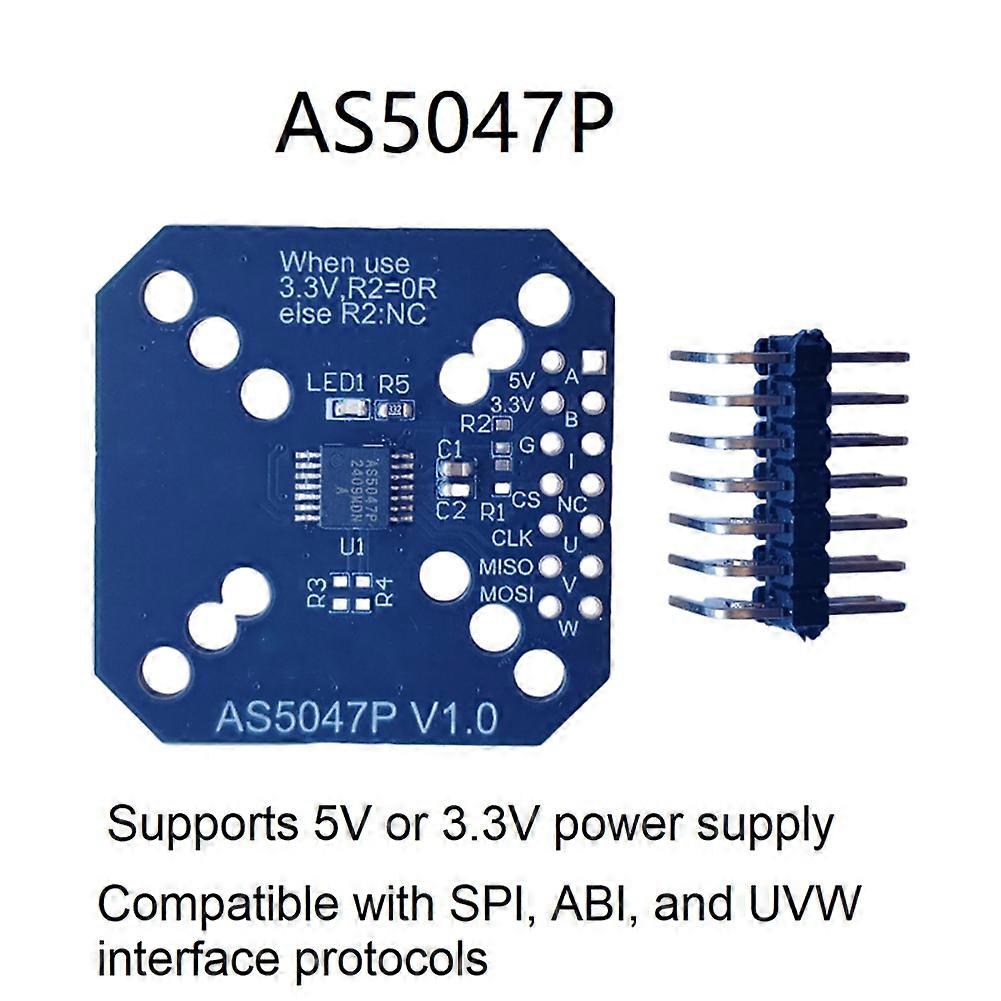 AS5047P Encoder ODrive SimpleFOC VESC Module Adapter 14-Bit on-Axis Magnetic Rotary Position Sensor