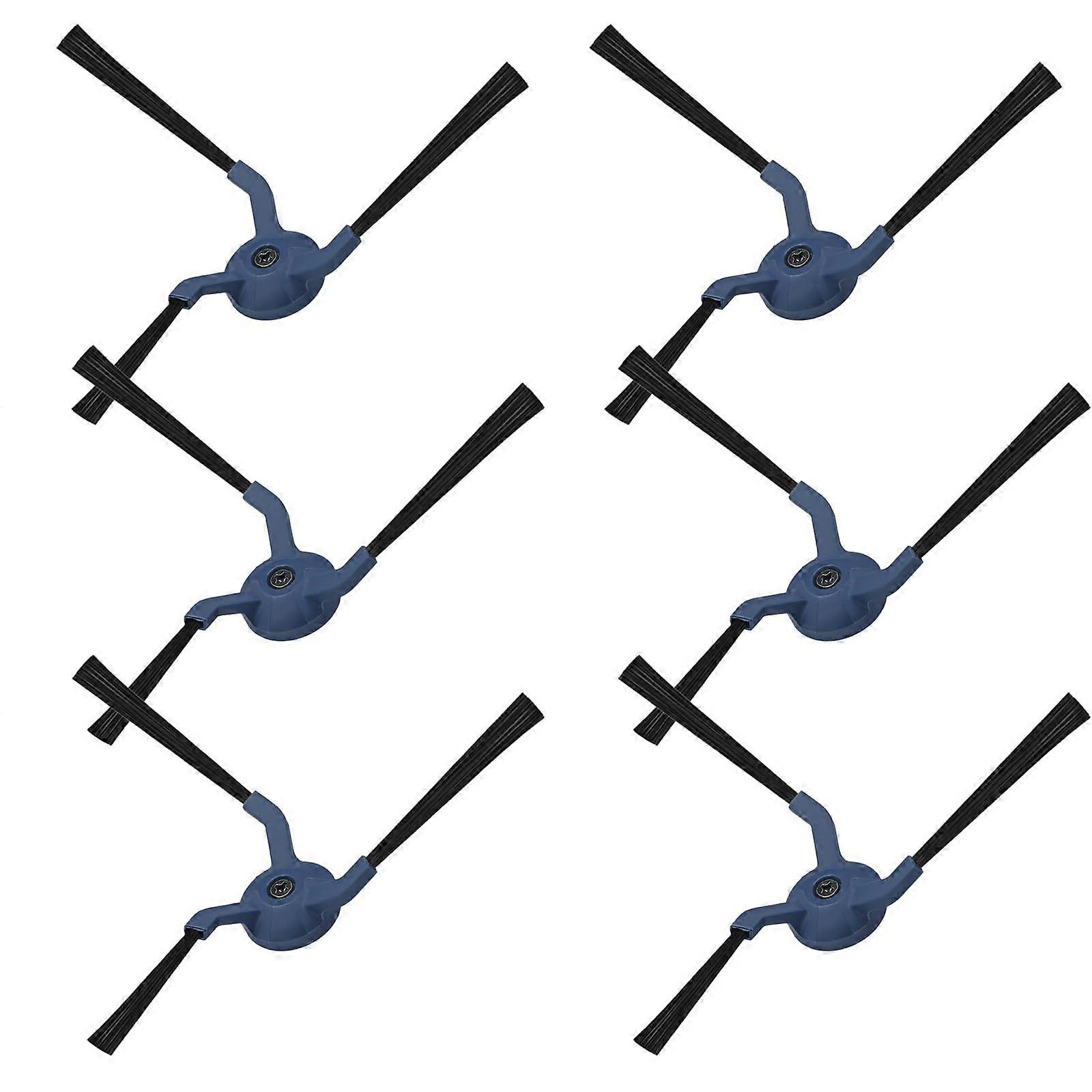 6 Pack Robot Vacuum Side Brush Replacement for Eufy X10 Pro Omni