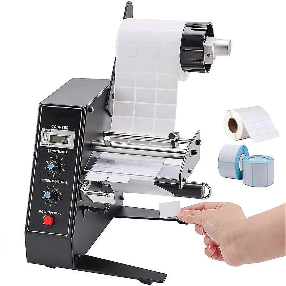 Automatic Label Dispenser with Counter and Digital Display for Efficient Small Label Application