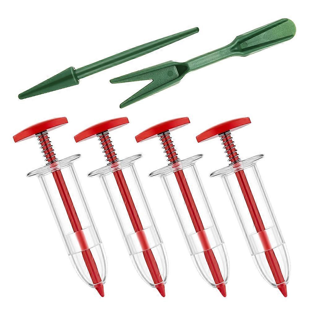 Mini Seeder Seed Spreader Tool for Garden Use 1Set Plastic Material