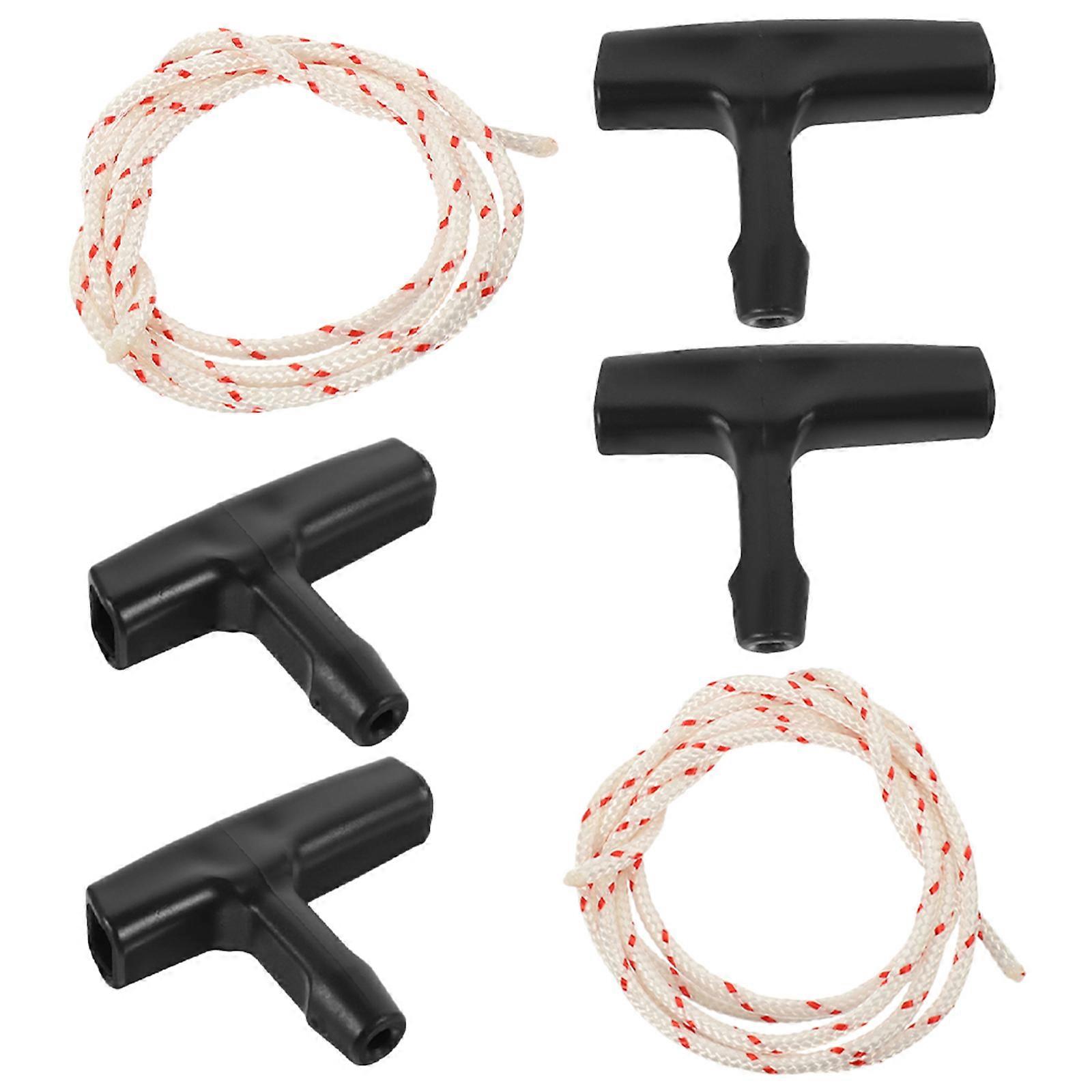 2 Sets Garage Emergency Pull Ropes Release Pull Ropes Pull Cords and Handles Kit