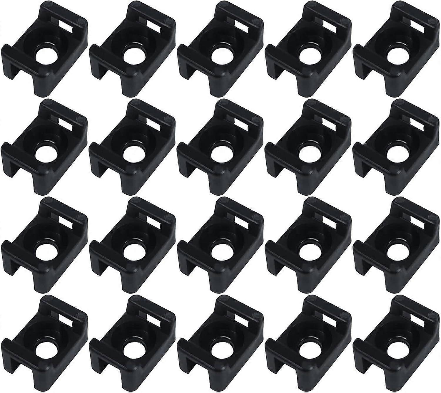 Nylon Cable Tie Mount Base Screw Mount Cable Tie Base Cradle Saddle Type Wire