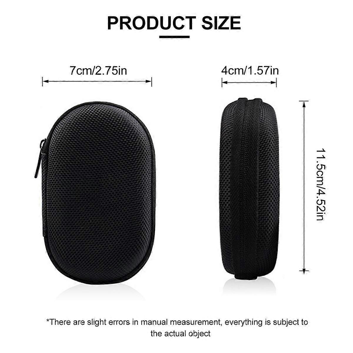 Case for Storage 2Pcs Multipurpose Zipper Pouch