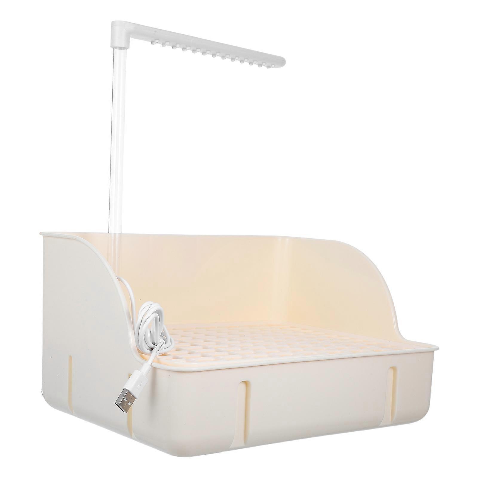 Bird Bath Tub with Automatic Circulating Water and Shower Head