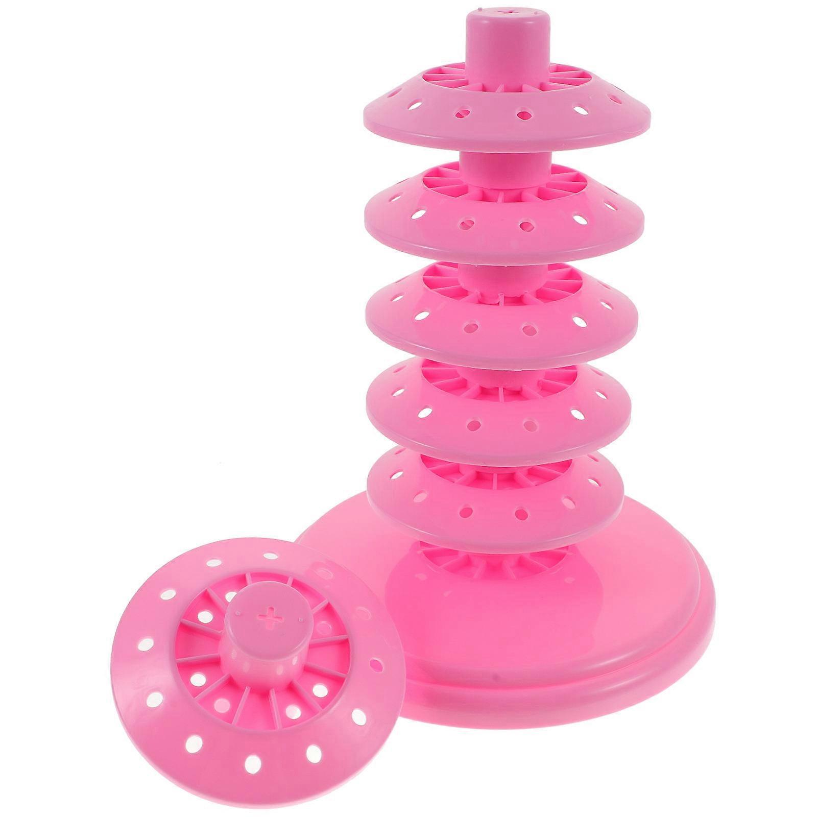 Pink Lollipop Stand Multi-Function Holder for Display 3Pcs Cake Pops
