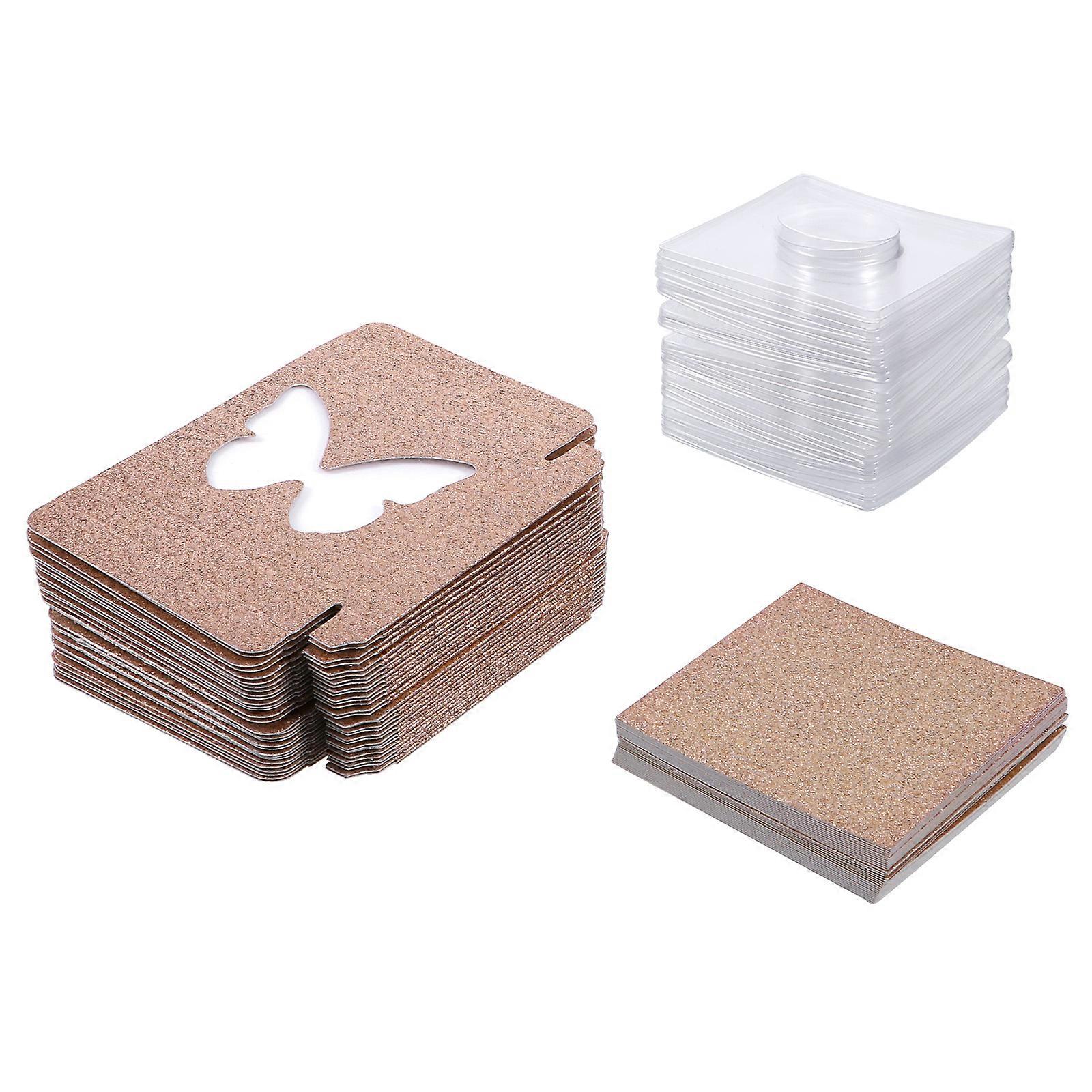 Golden Eyelash Storage Box for Secure Keeping with 30Pcs Empty Boxes