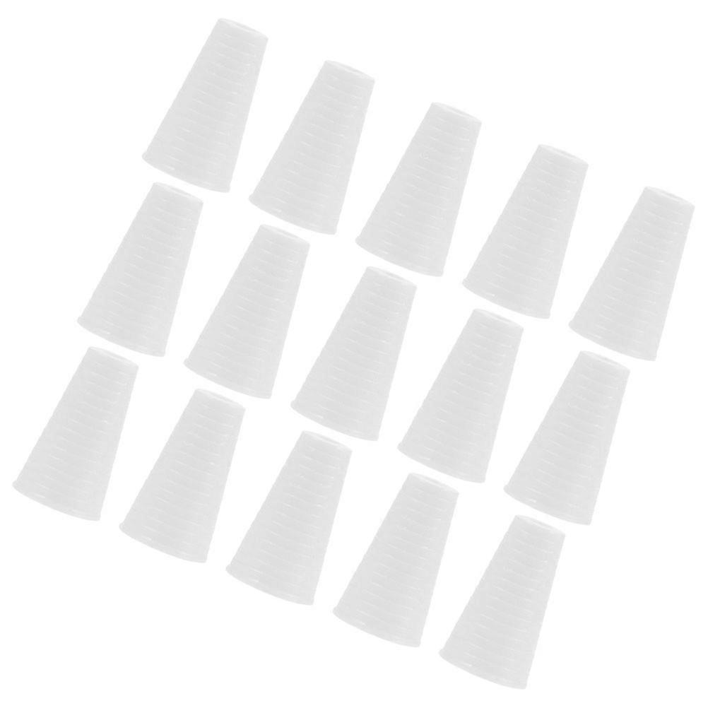 Plastic Blind Pull Cord Knobs Curtain Tassels for 50Pcs White Window Blinds